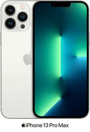 אייפון Apple iPhone 13 Pro Max 256GB - צבע כסוף - שנה אחריות יבואן רשמי - ללא מטען וללא 