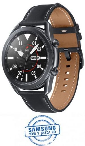 שעון חכם Samsung Galaxy Watch 3 45mm SM-R840 - צבע שחור - אחריות יבואן רשמי
